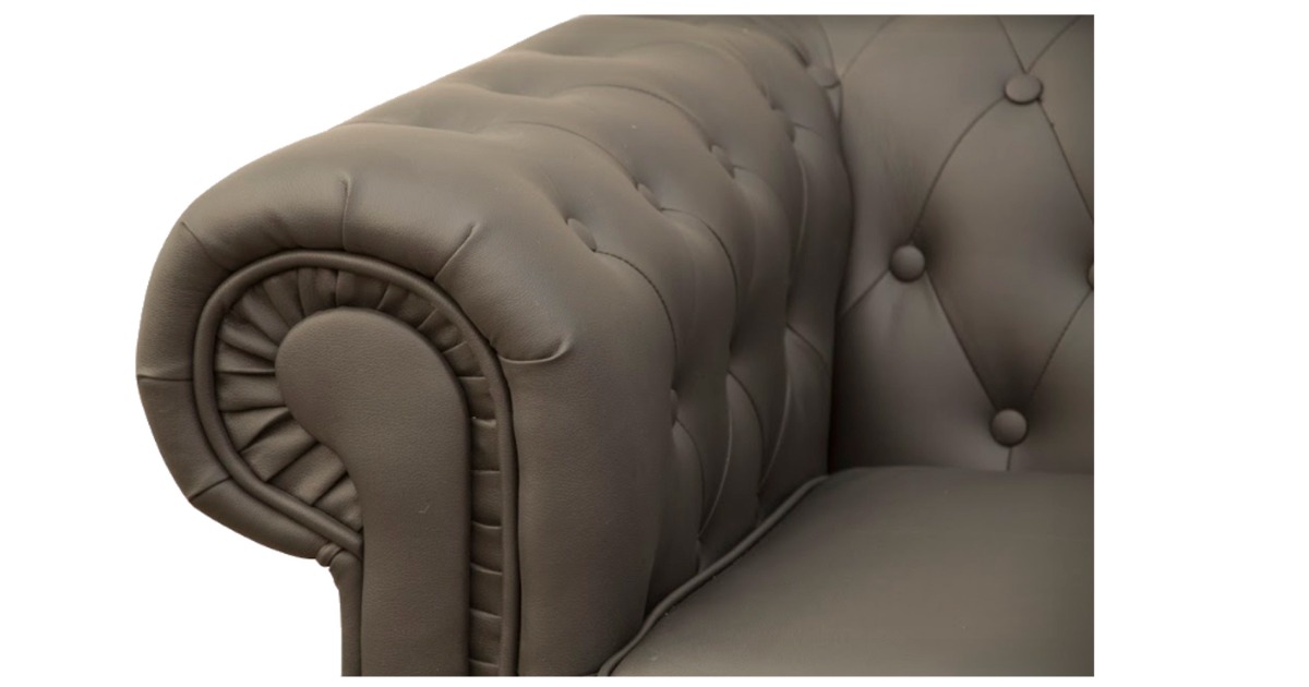 Chesterfield Brown Club Chair  Chesterfield Brown Club Chair